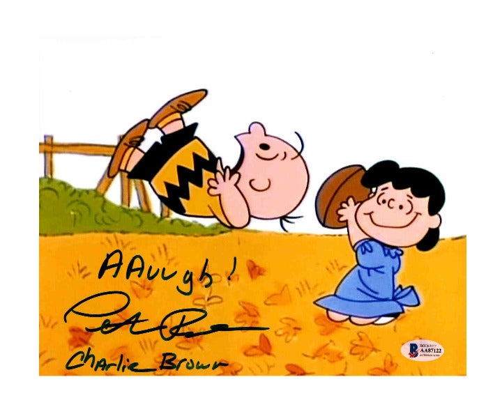 Peter Robbins Signed 8x10 Charlie Brown