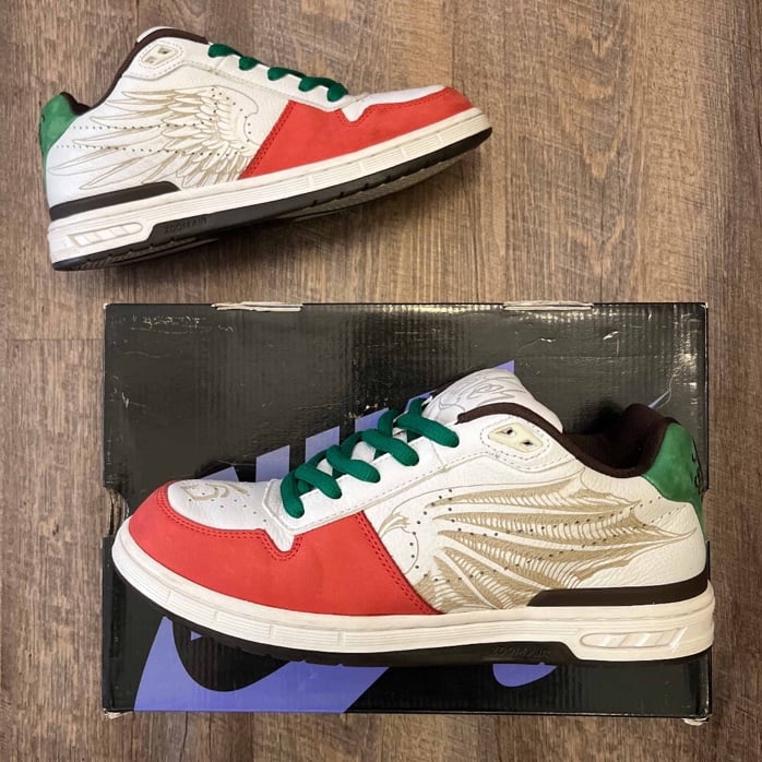 Nike SB Paul Rodriguez Zoom Air Elite Cinco De Mayo Red Green White