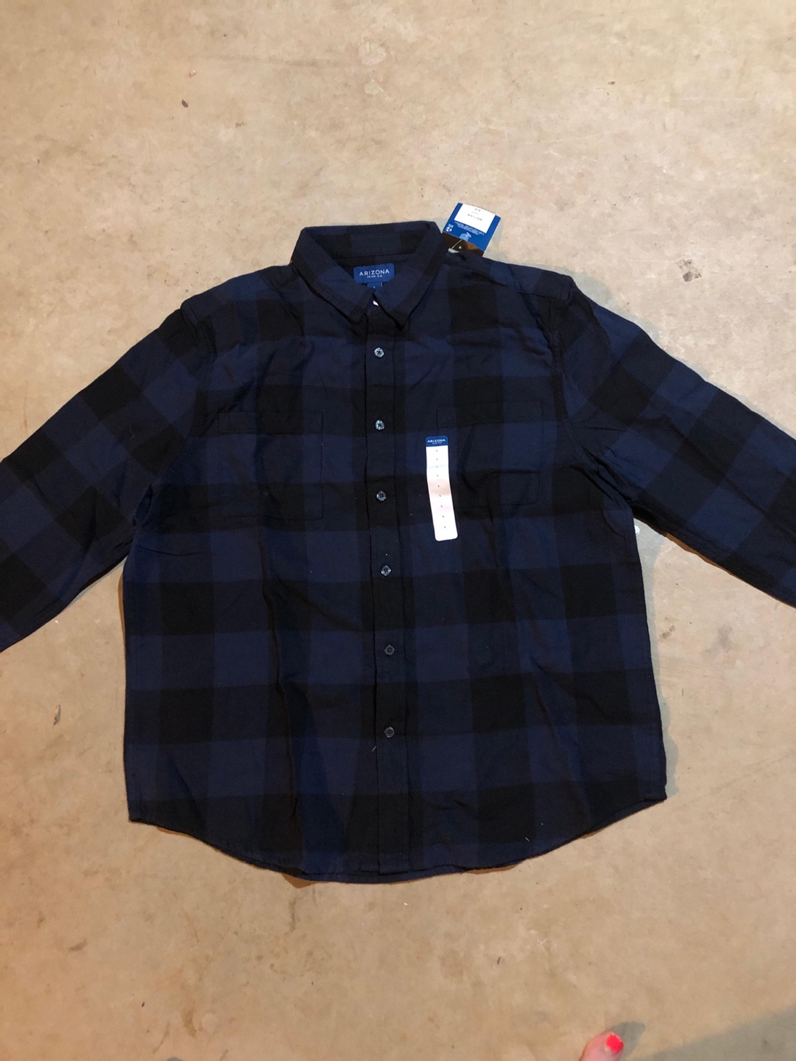 Arizona Jean Company Mens Flannel Shirt