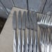 Wallace Silhouette Stainless 18/10 Flatware China 24Pc Set Knife,spoon, Forks  I