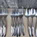 Wallace Silhouette Stainless 18/10 Flatware China 24Pc Set Knife,spoon, Forks  I