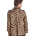 White House Black Market Leopard Print Swing Trench Jacket Sz 10