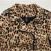 White House Black Market Leopard Print Swing Trench Jacket Sz 10