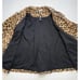 White House Black Market Leopard Print Swing Trench Jacket Sz 10