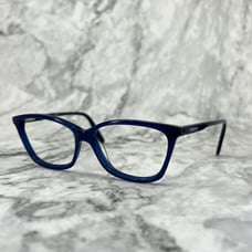 Carrera CA6639 HKK Eyeglasses Rectangular Blue Full Rim Frames 54-15-145