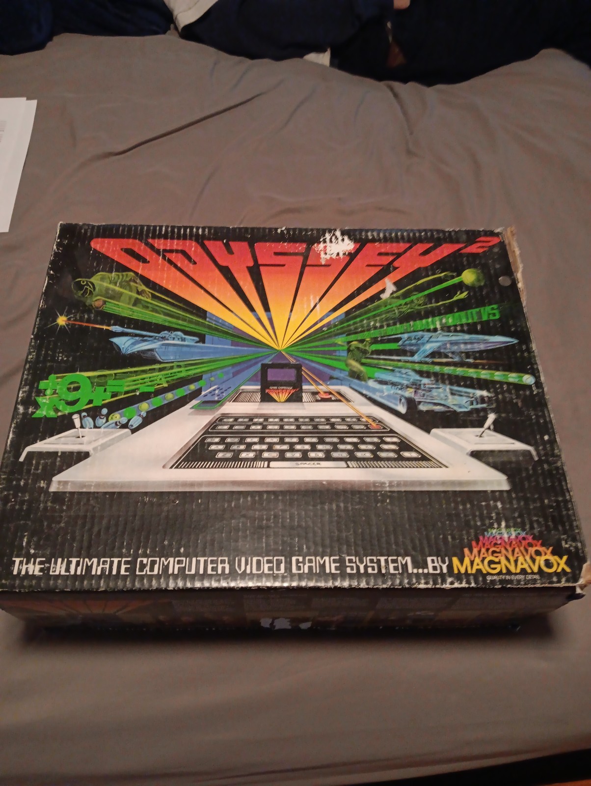 Odyssey 2 Magnavox with games