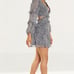 Bardot cut out mini dress