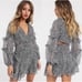 Bardot cut out mini dress
