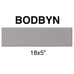 IKEA BODBYN Drawer Front Gray 18x5 302.660.41 for SEKTION kitchen cabinets