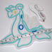 Pokemon Lapras Kanto Neon Light Wall Sign USB