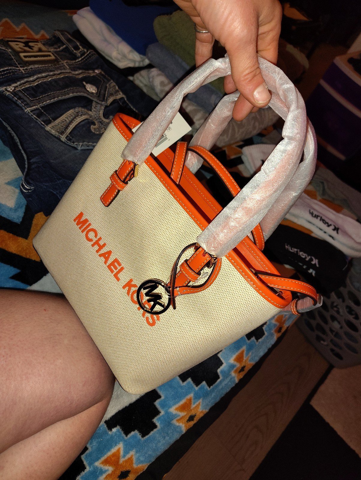 Michael Kors tote jet bag