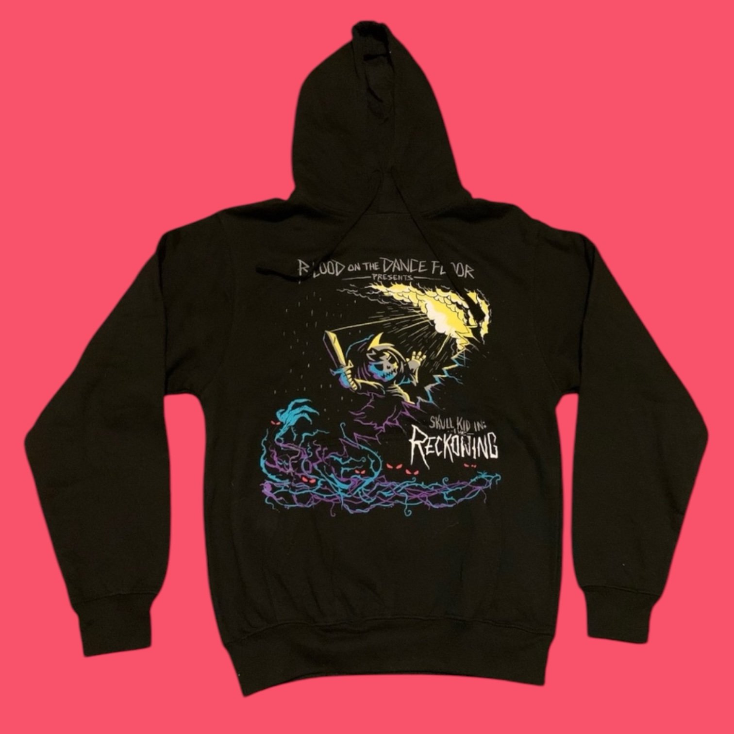 BOTDF Blood On The Dance Floor The Reckoning Skull Kid Halloween Hoodie Scene