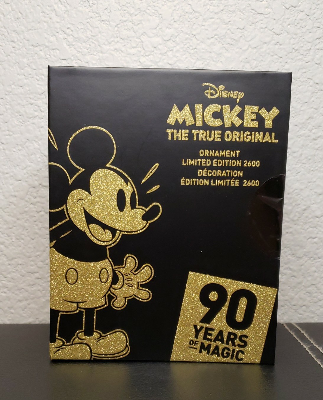 Disney Mickey Mouse Ornament Limited Edition 2600 Piece
