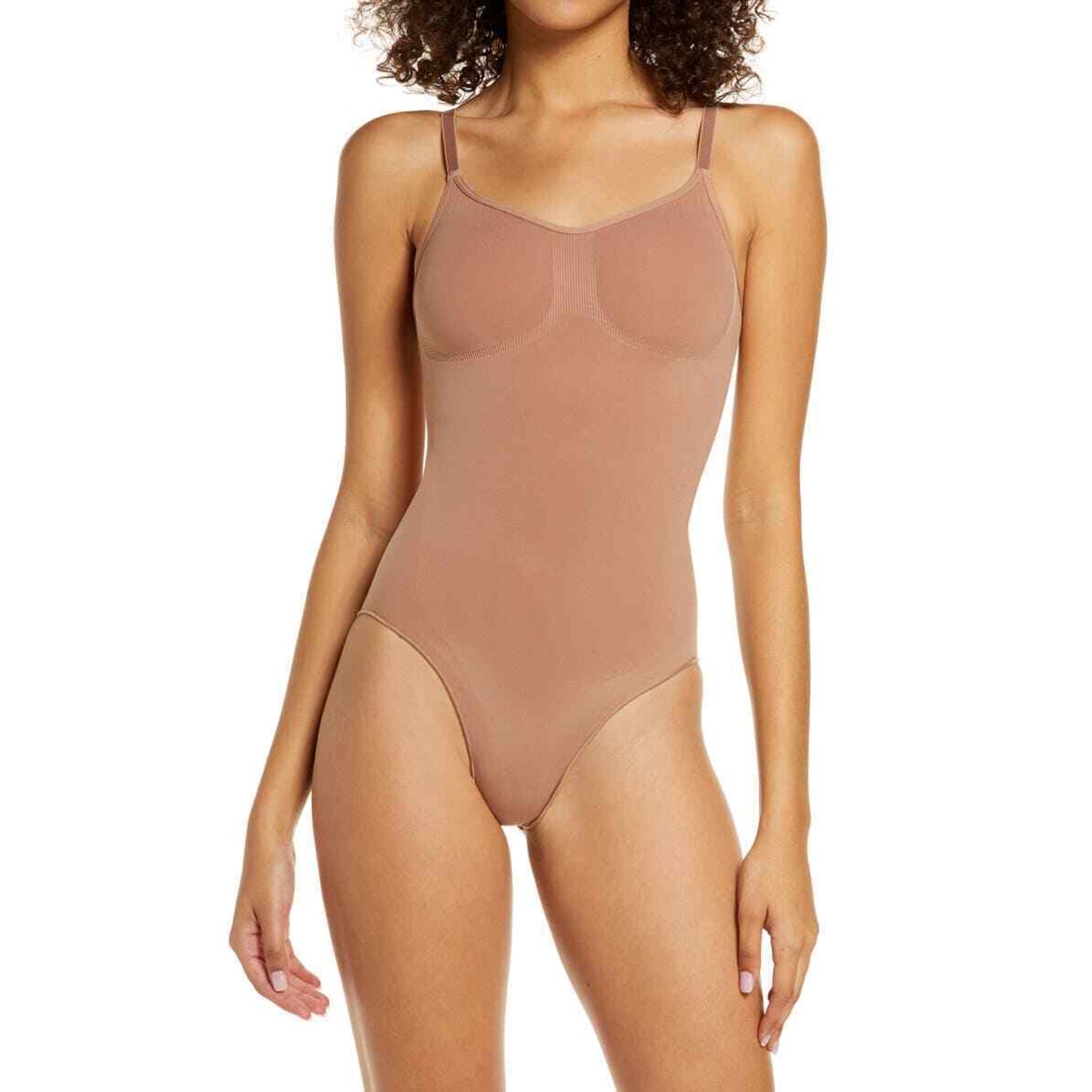 Skims NWOT Sculpting Bodysuit W. Snaps Tan Size S / M (162)