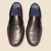 Black leather Cole Haan slip-on loafers. size 7.5