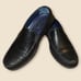 Black leather Cole Haan slip-on loafers. size 7.5