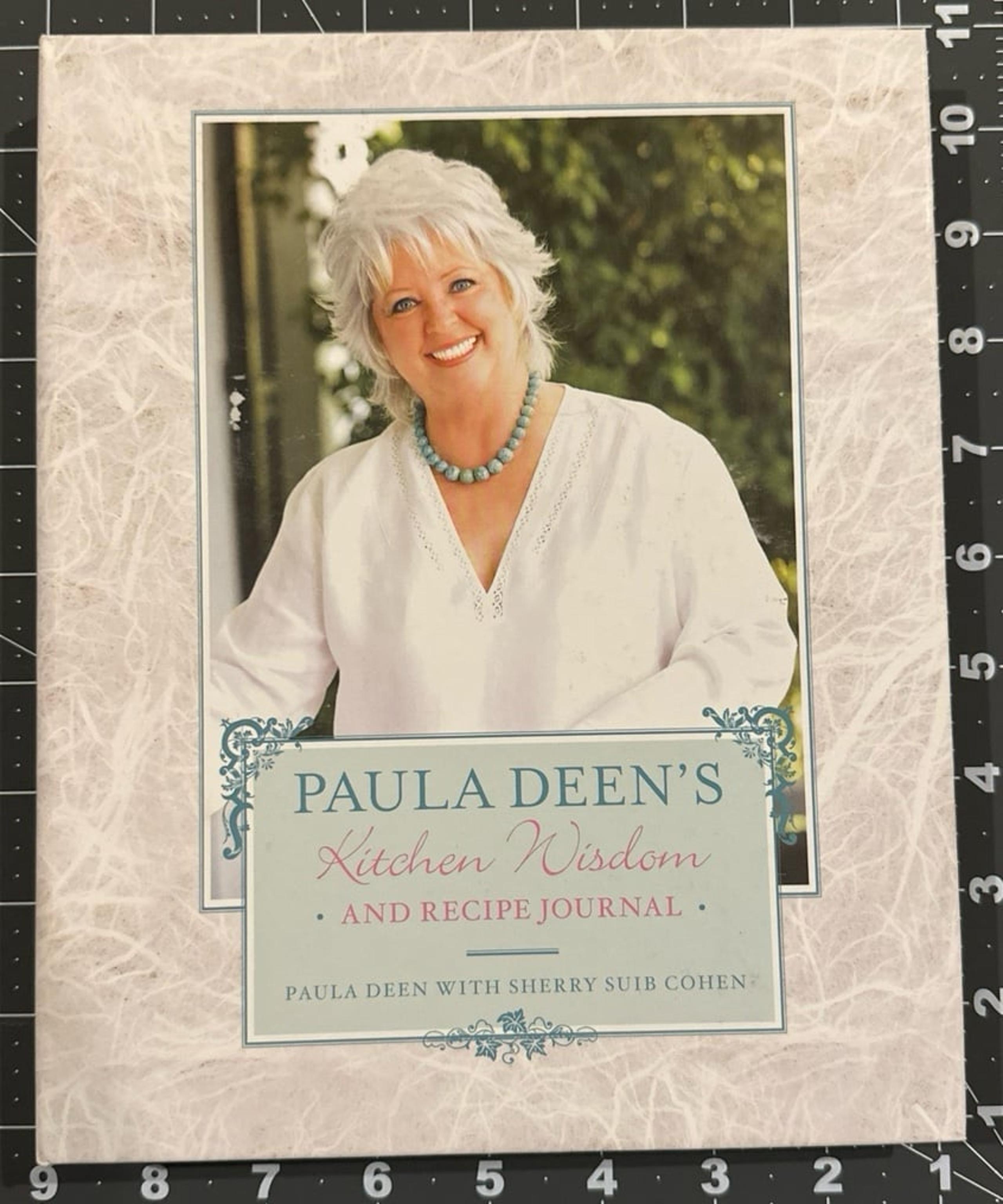 Paula Deen's Kitchen Wisdom and Recipe Journal Unused