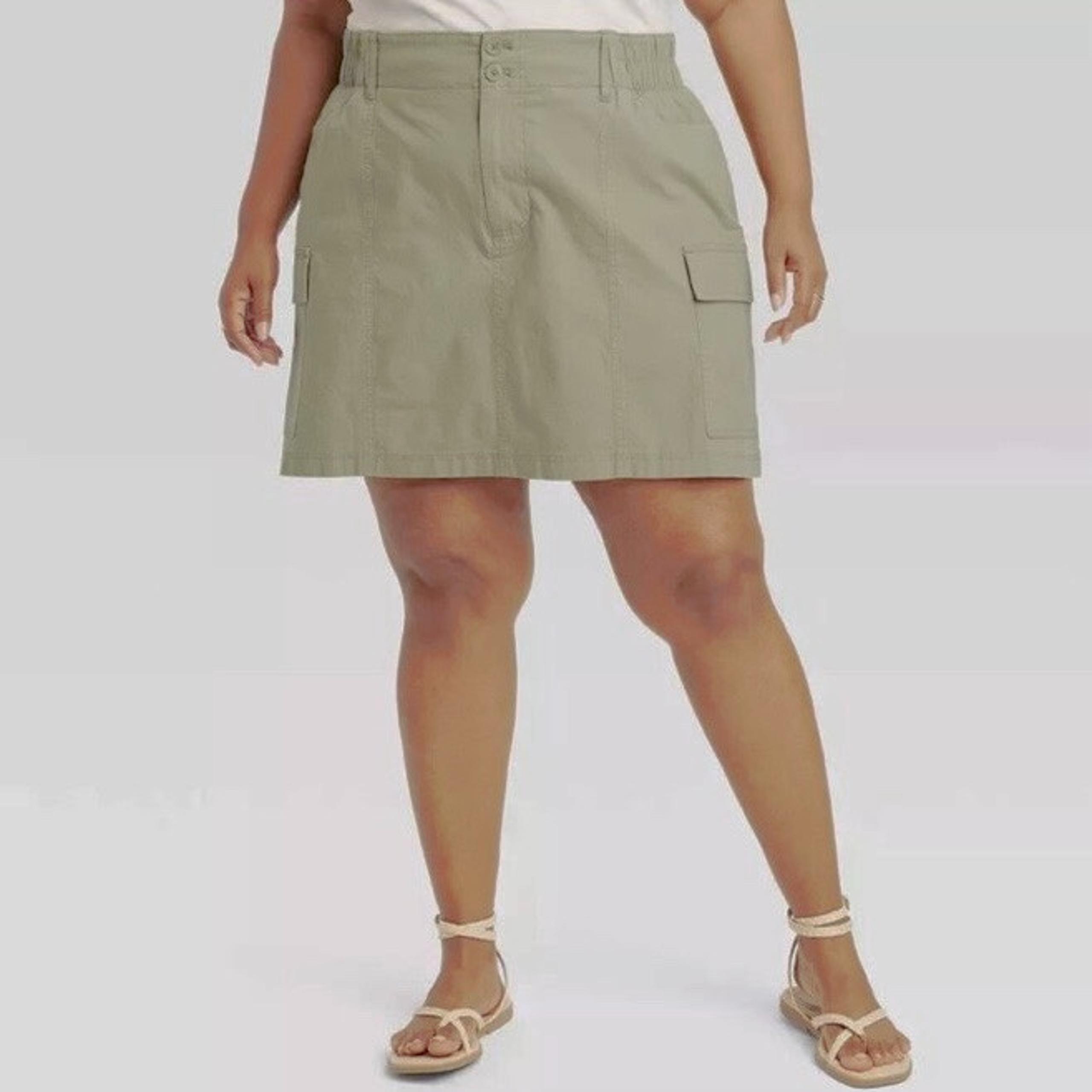 Ava & Viv Olive Green Cargo Skort Skirt Size 3Xl NWT


The Ava & Viv Olive Green