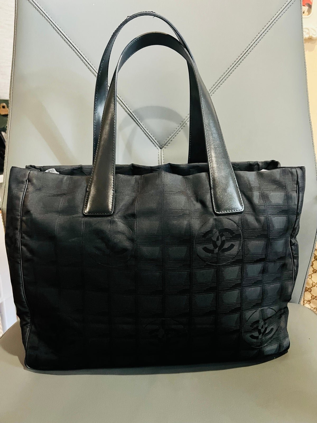 Chanel travel line tote