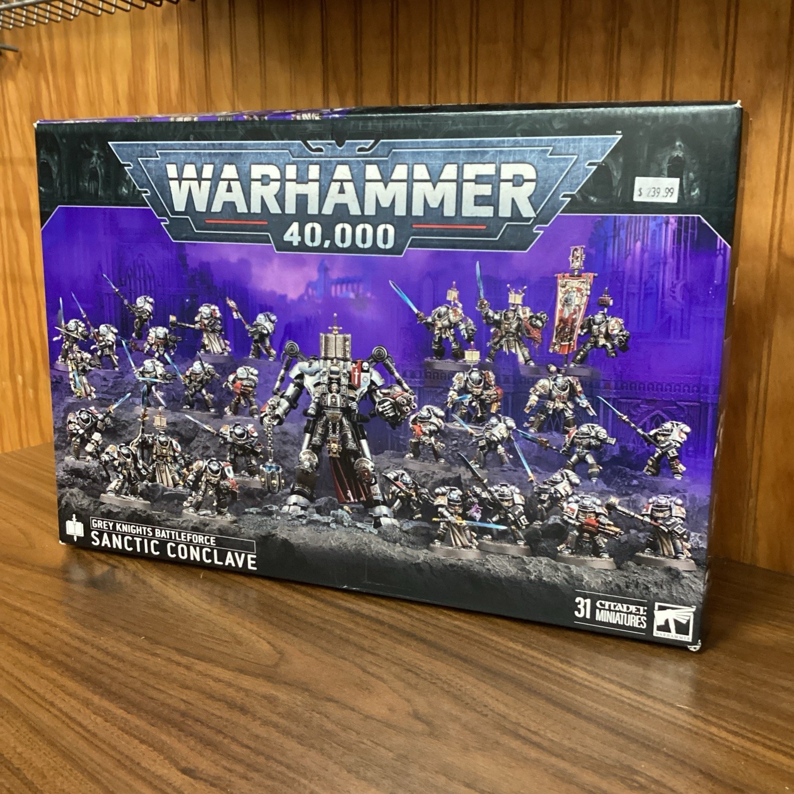 Warhammer 40k Grey Knights Battleforce Sanctic Conclave Citadel Miniatures NIB