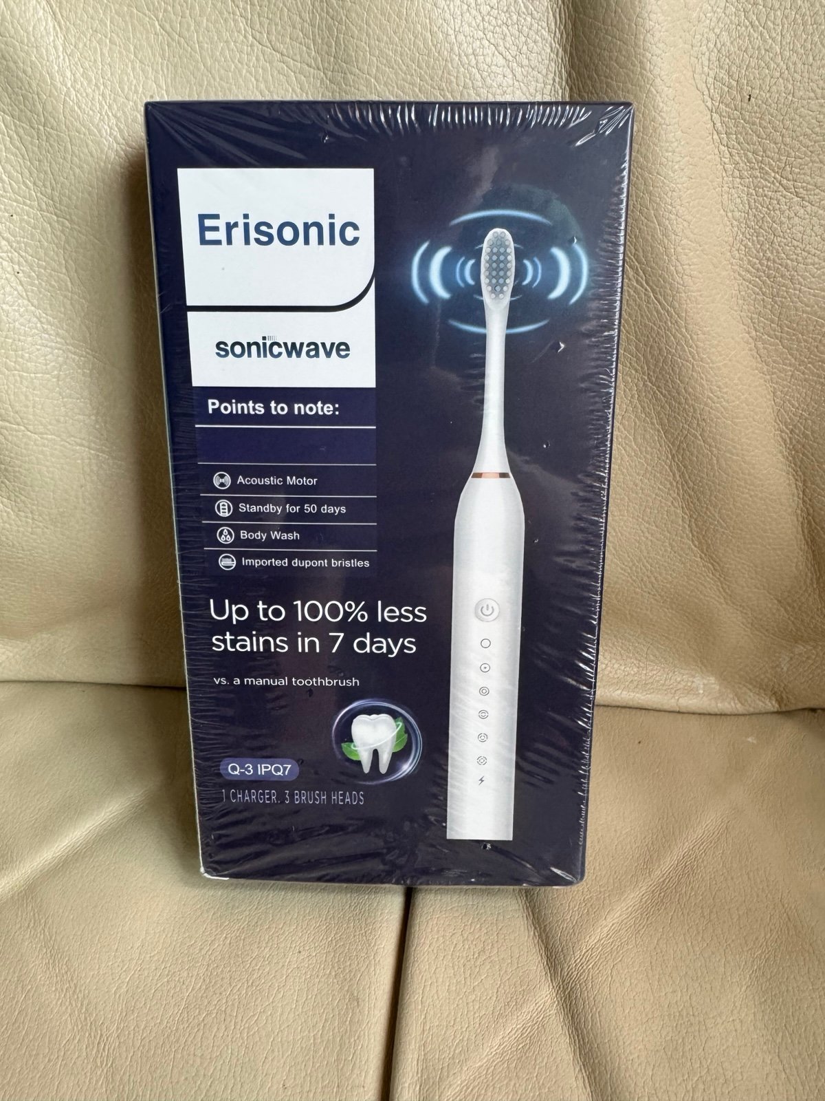 Erisonic electric Sonicwave Toothbrush New