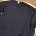 LL Bean Men's 100% Wool V-Neck Pullover Sweater Navy Blue • XL