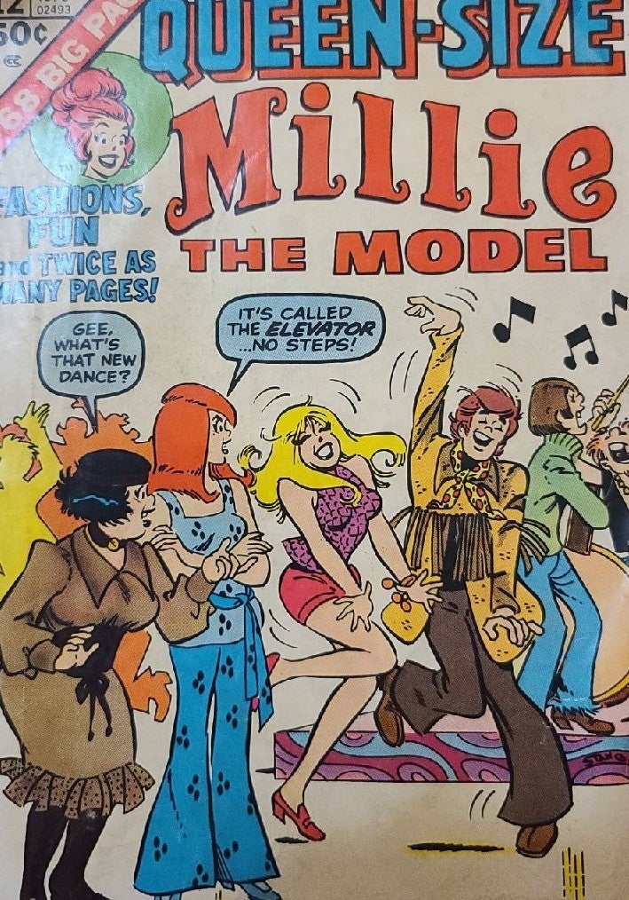 Queen Size Millie The Model #12 - 1975 - Marvel - VF - comic book