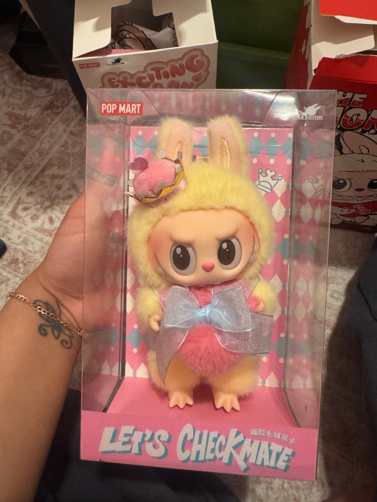 Amazon.com: POP MART The Monsters Let's Checkmate Series