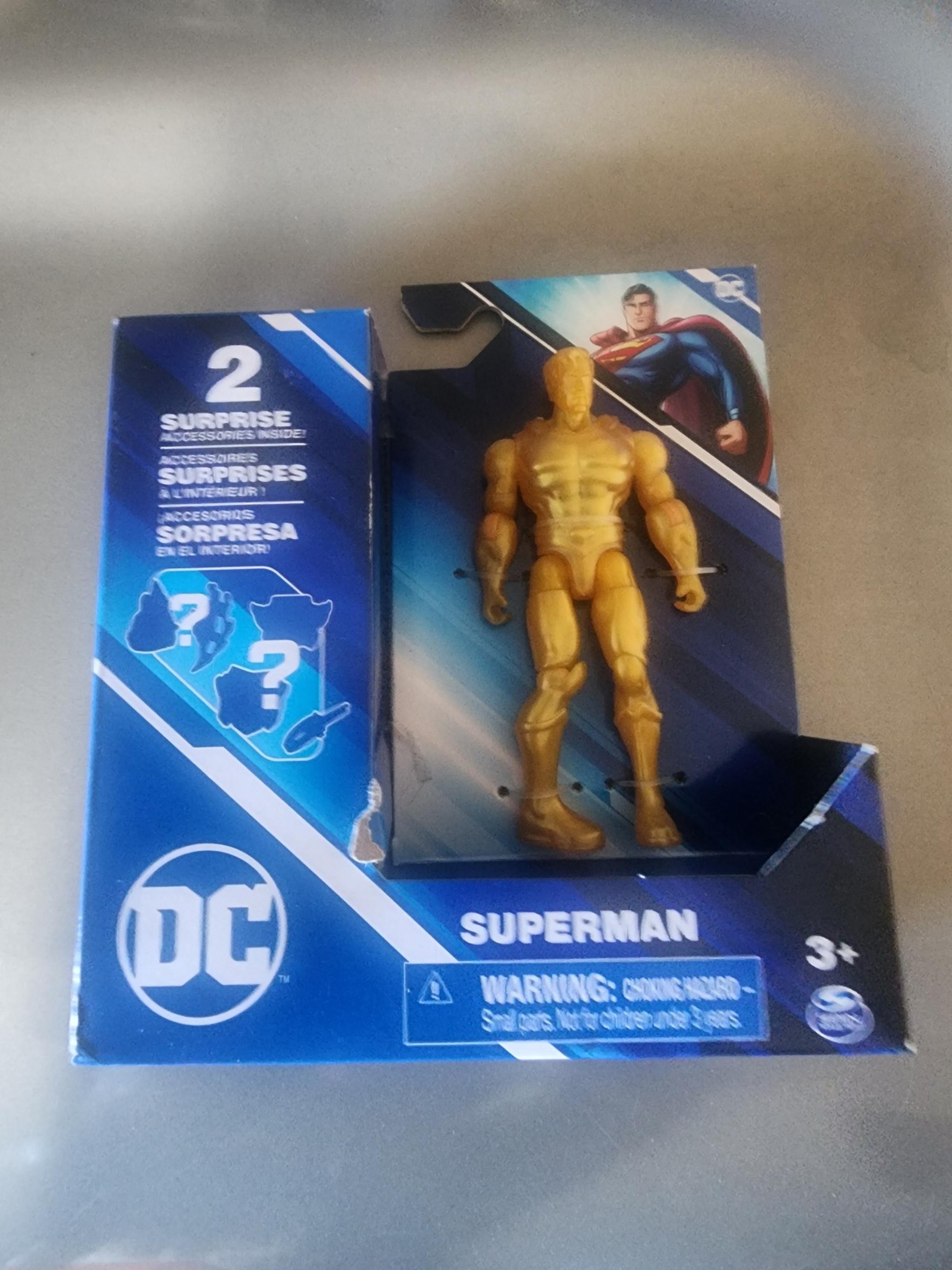 Spin Master DC Heroes Unite (Gold) 4 inch Superman action figure