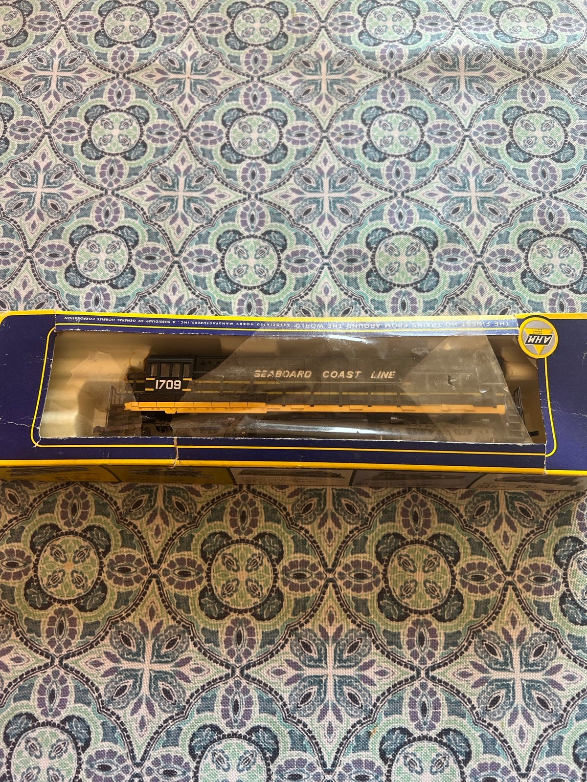 AHM brand train locomotive