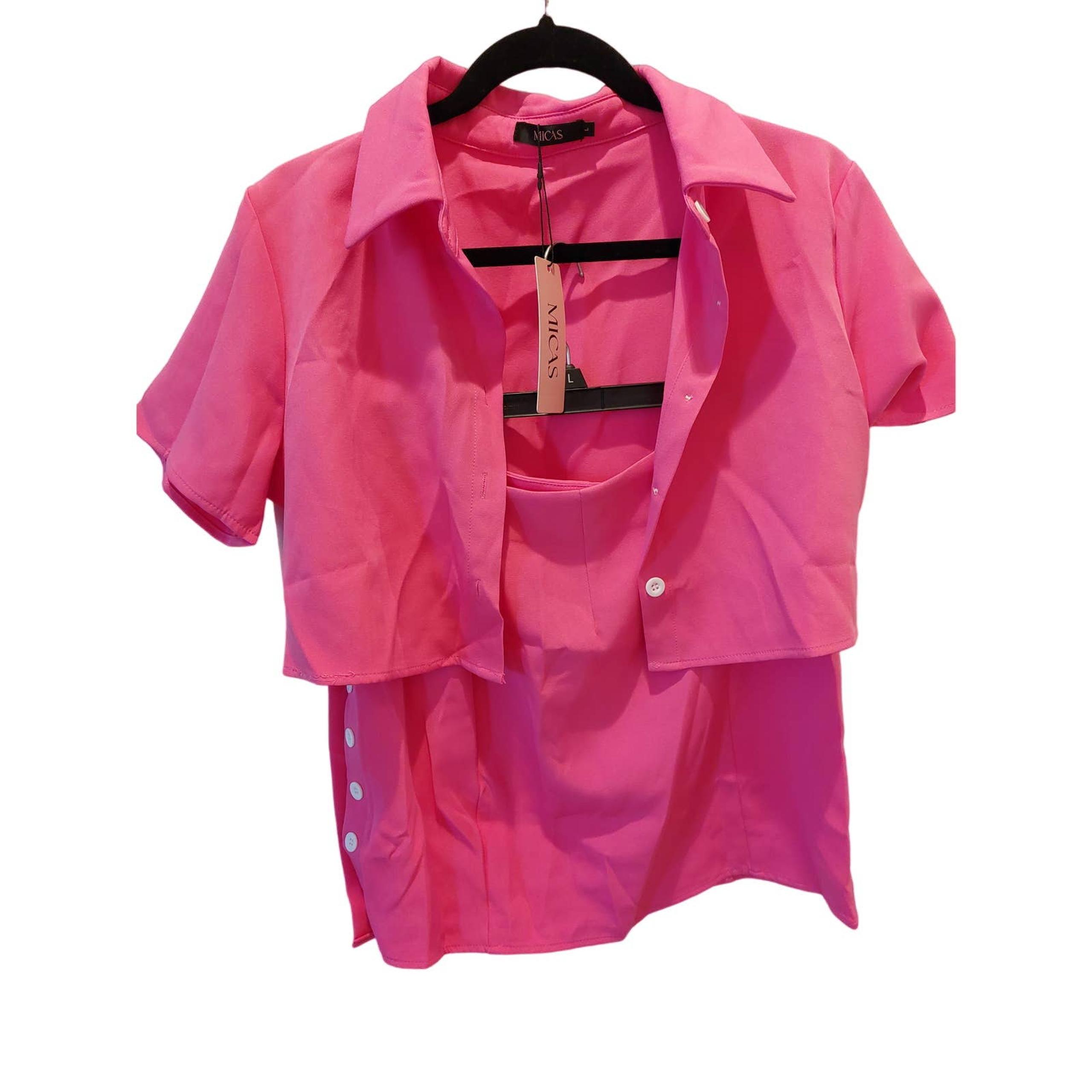 Micas -2 Pieces Combo Shirt and Skirt