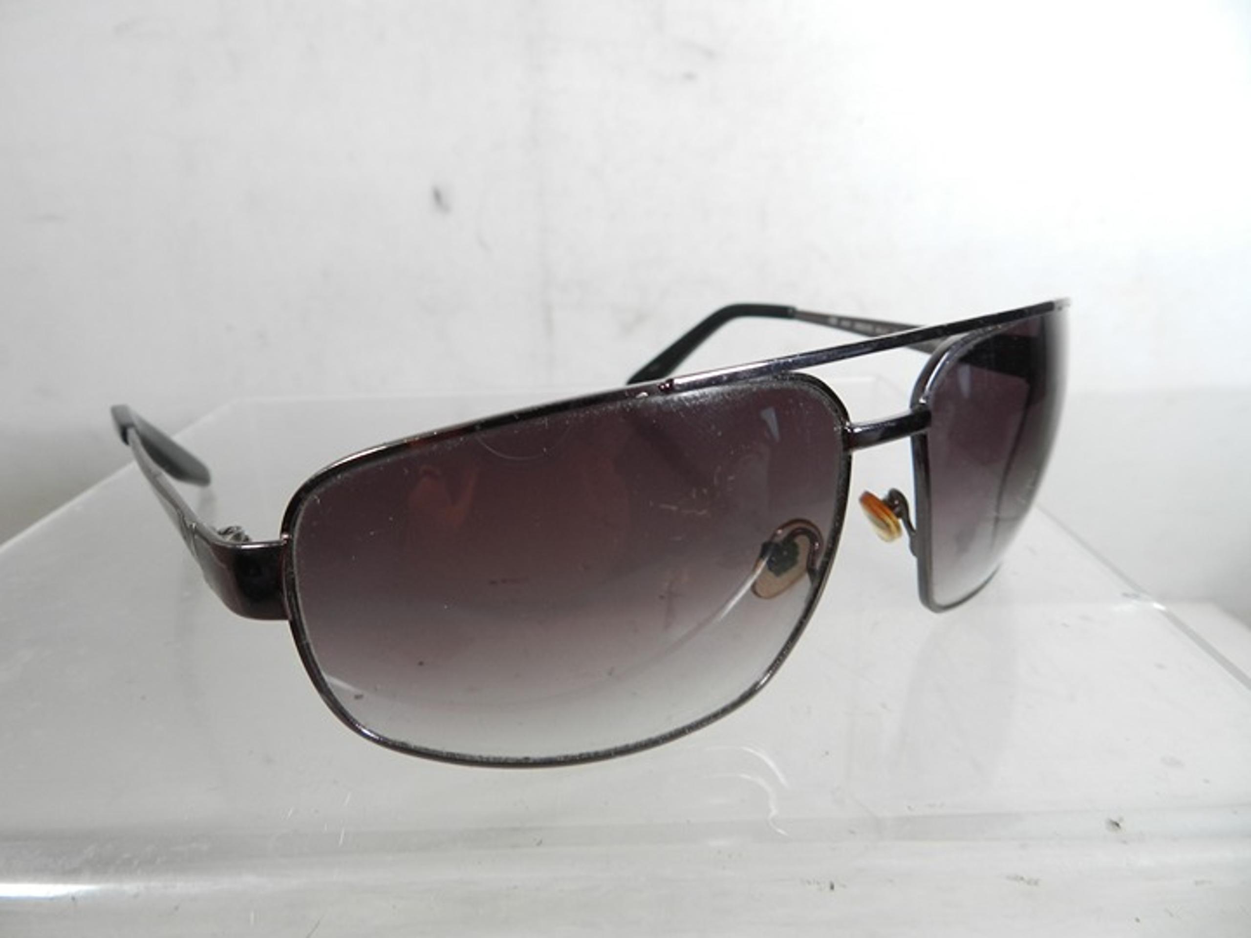 A/X Armani Exchange AX 082/S KJ1 8N Aviator Sunglasses Gunmetal Frame 64-13-120