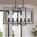 Rustic Farmhouse 6-Light Candle Lighting Pendant Light Chandelier