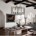 Rustic Farmhouse 6-Light Candle Lighting Pendant Light Chandelier