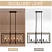 Rustic Farmhouse 6-Light Candle Lighting Pendant Light Chandelier