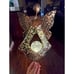 LEDs Solar Stake Lights For Garden Metal Warm White Memorial Gift