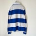 Polo Ralph Lauren Wide Stripe Polo Shirt, Marine Blue, Size L