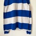 Polo Ralph Lauren Wide Stripe Polo Shirt, Marine Blue, Size L
