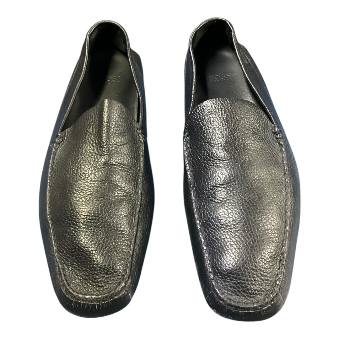 Hugo Boss men’s leather driving loafers size 10.5