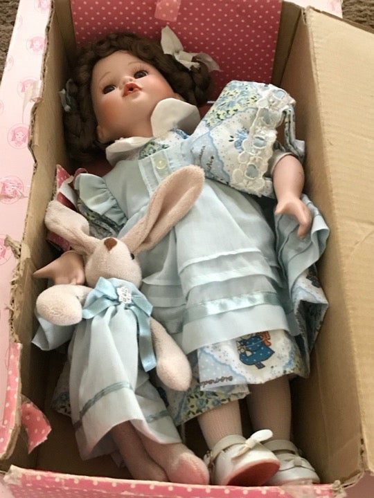 Vintage Porcelain Doll