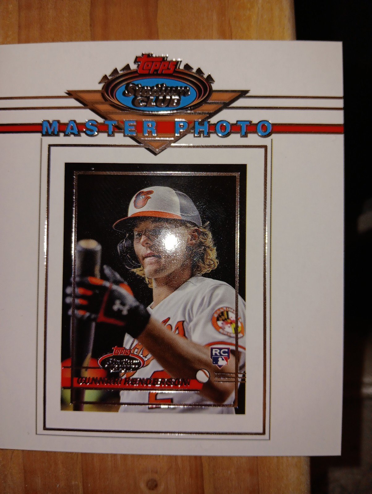 Gunner Henderson masterphoto rookie