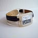 Swatch watch hidden watch leather