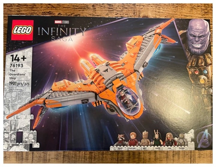 Lego 76193 Guardians Ship, New, Factory Sealed, Ships Fast!