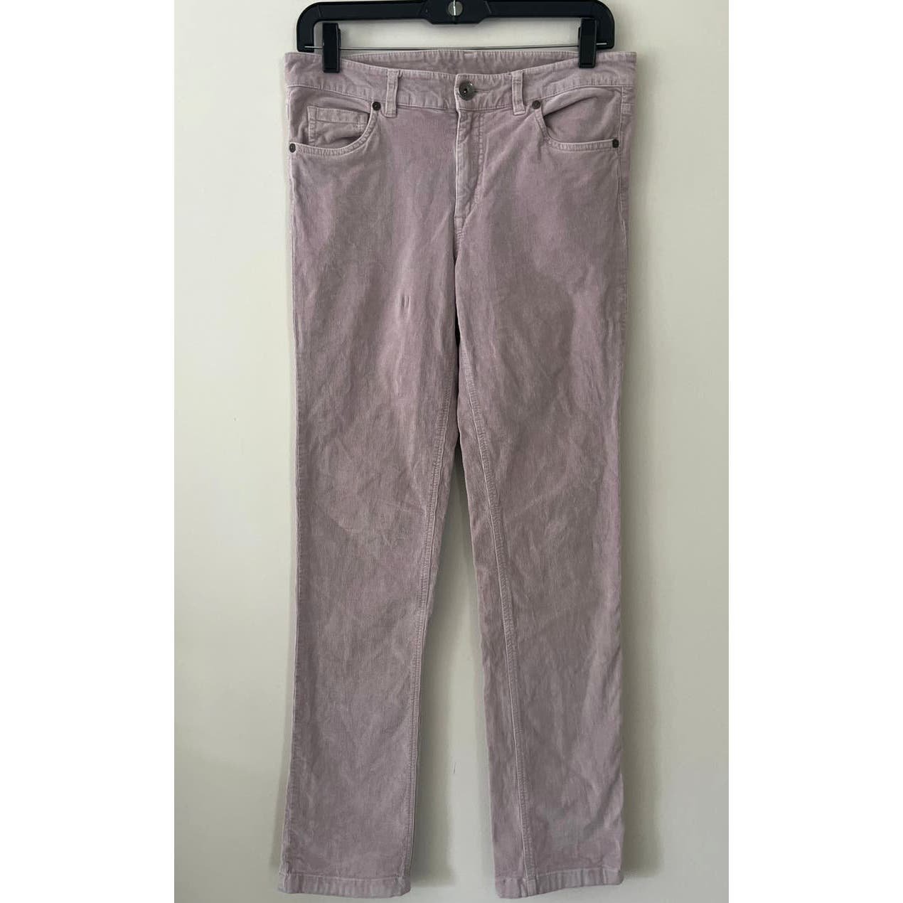 FREE SHIPPING blush colored corduroy straight leg pants sz 27