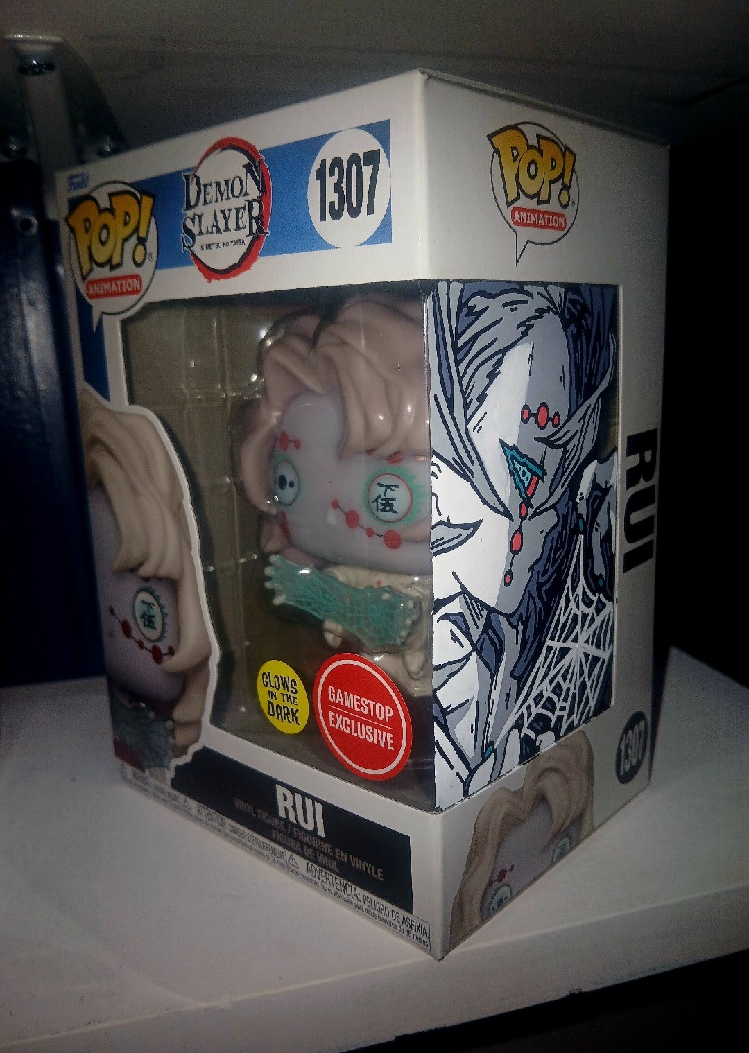 Funko Pop Demon Slayer Rui w/Custom Art