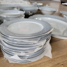 VINTAGE 91 pieces SEYFI FINE CHINA ~ CONTESSA 473 SET MADE IN JAPAN
