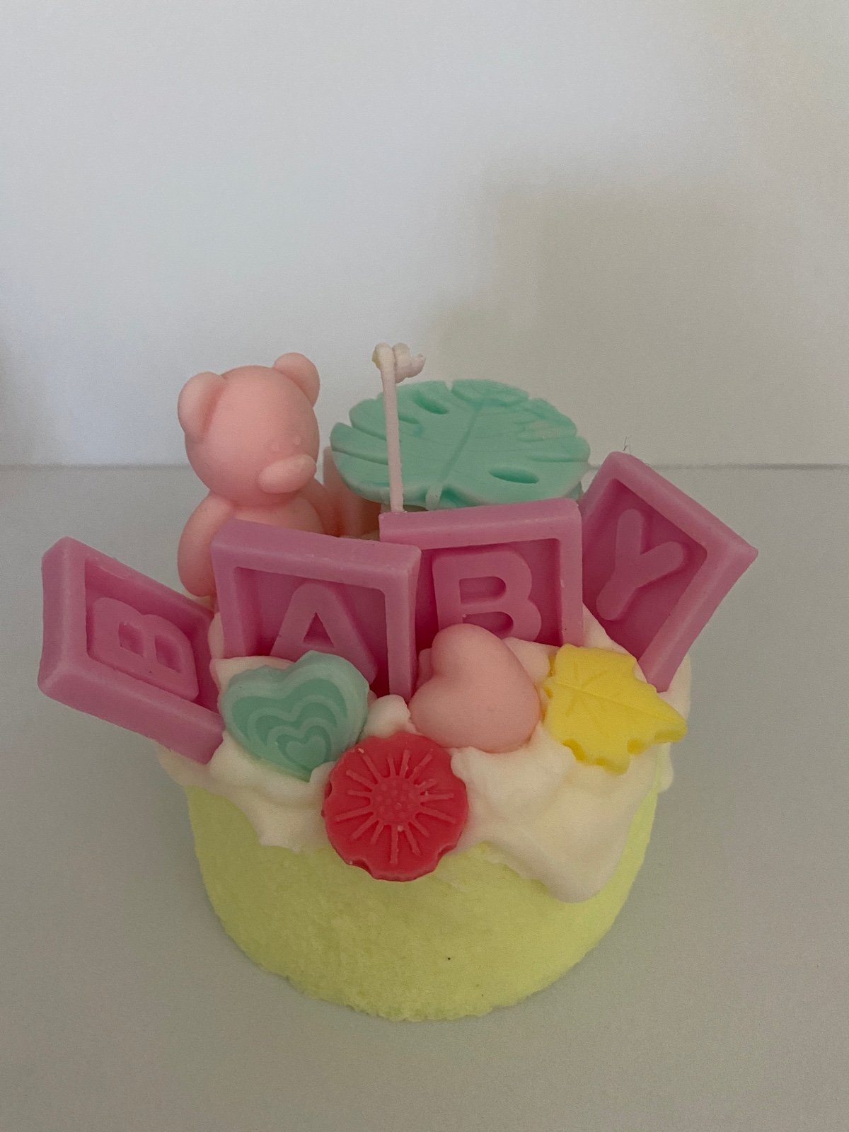 Baby boy or baby girl candle
