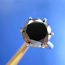 4.50ct 100% REAL NATURAL BLACK DIAMOND RING, CERTIFICATE,FR EE DIA TESTER Size 7