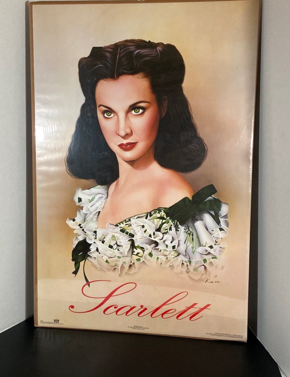 Vintage Movie Poster “Gone With The Wind”