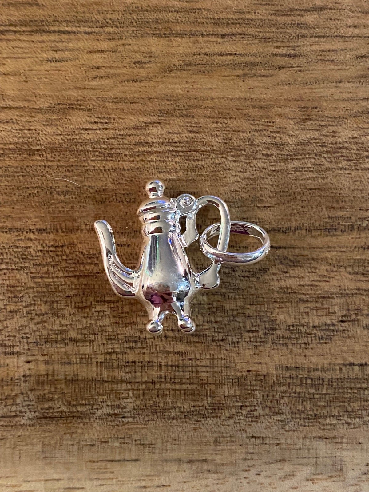 Pendant Links of London charm rare teapot w opening lid